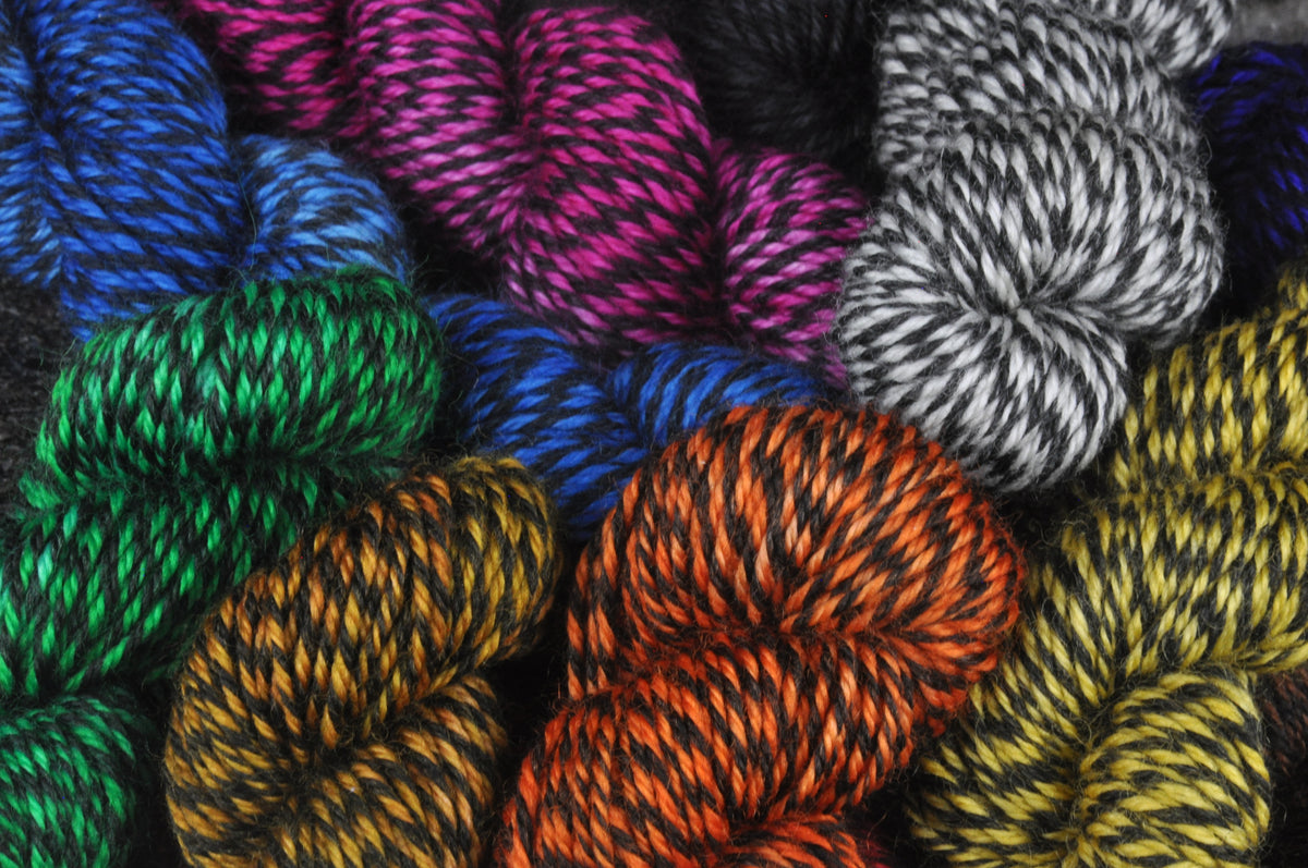 Marled Semi-tonal Fingering - 110g – Timber Yarns