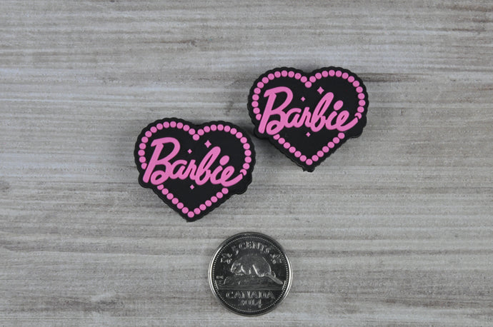 Barbie - Black and Pink - Heart