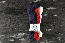 Marled DK Work Sock Bundle - Just Navy Blue and Red