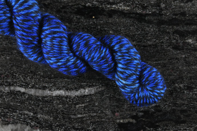 Marled Middle Blue - 110g - Fingering - CC