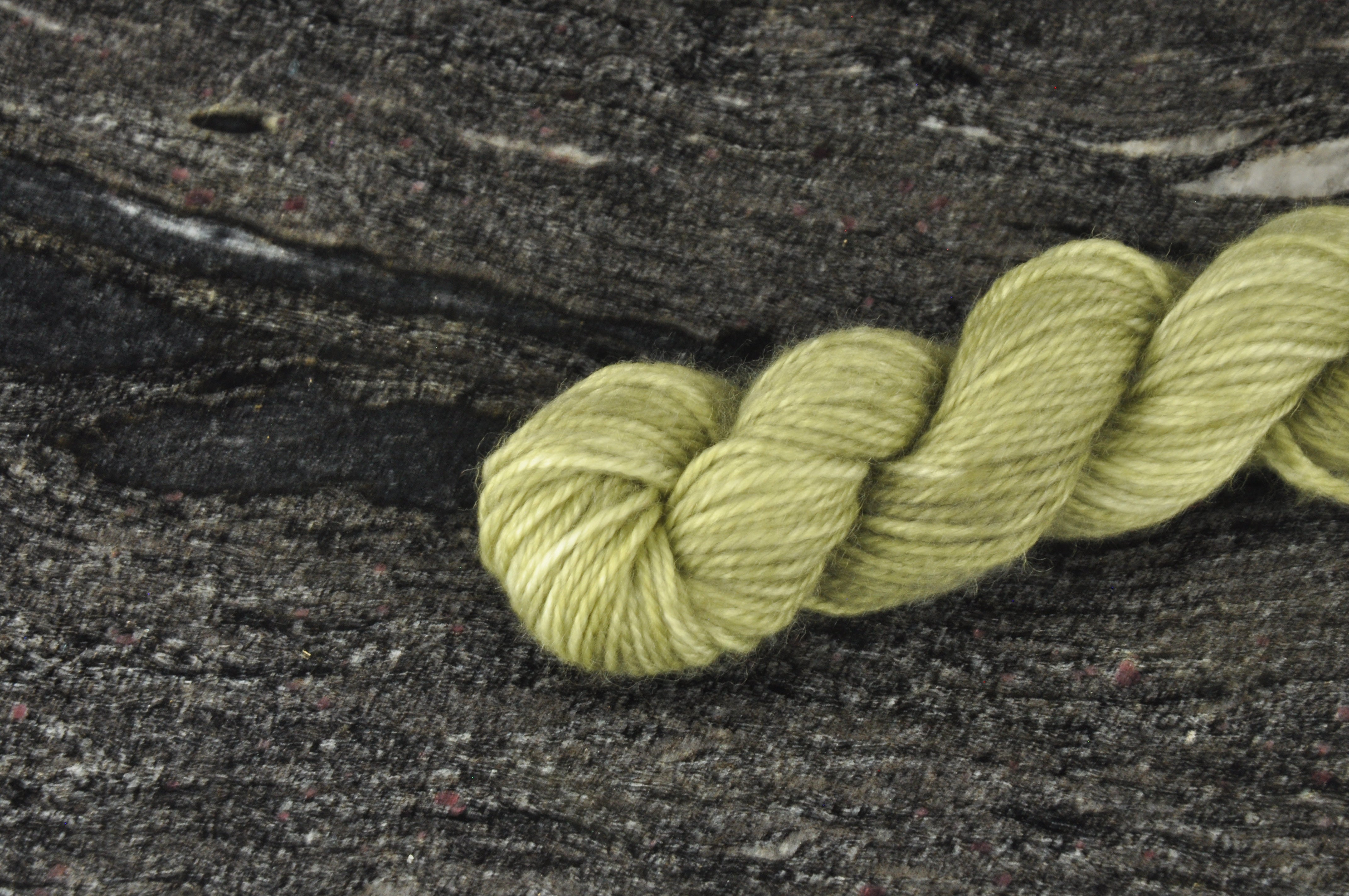 Aran Knitting Wool Lichen Green