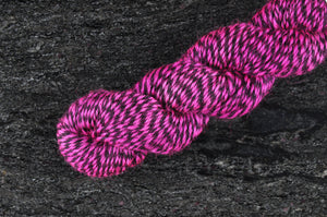 Marled Neon Pink - 100g - Fingering