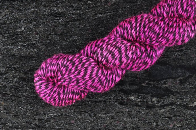 Marled Neon Pink - 100g - Fingering