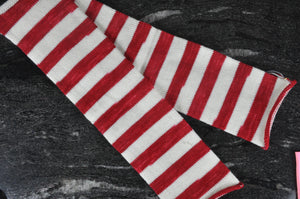 Jolly - Red and White - Women's Sock Tube